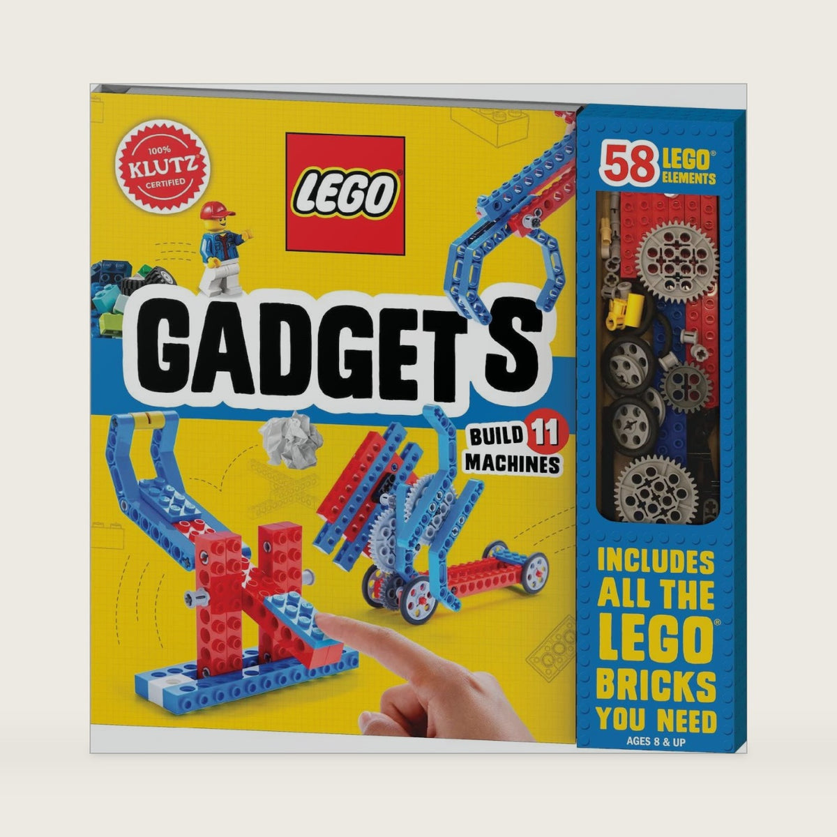 LEGO Gadgets (Klutz Science/STEM Activity Kit) 10.25" Length x 0.75" Width x 10" Height