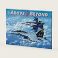 Gladstone Above & Beyond 2027 Large Wall Calendar – 16-Month Calendar, Full-Color Photography of U.S. Air Force, Navy & Marine Aircraft, 18″ × 12″, Gift