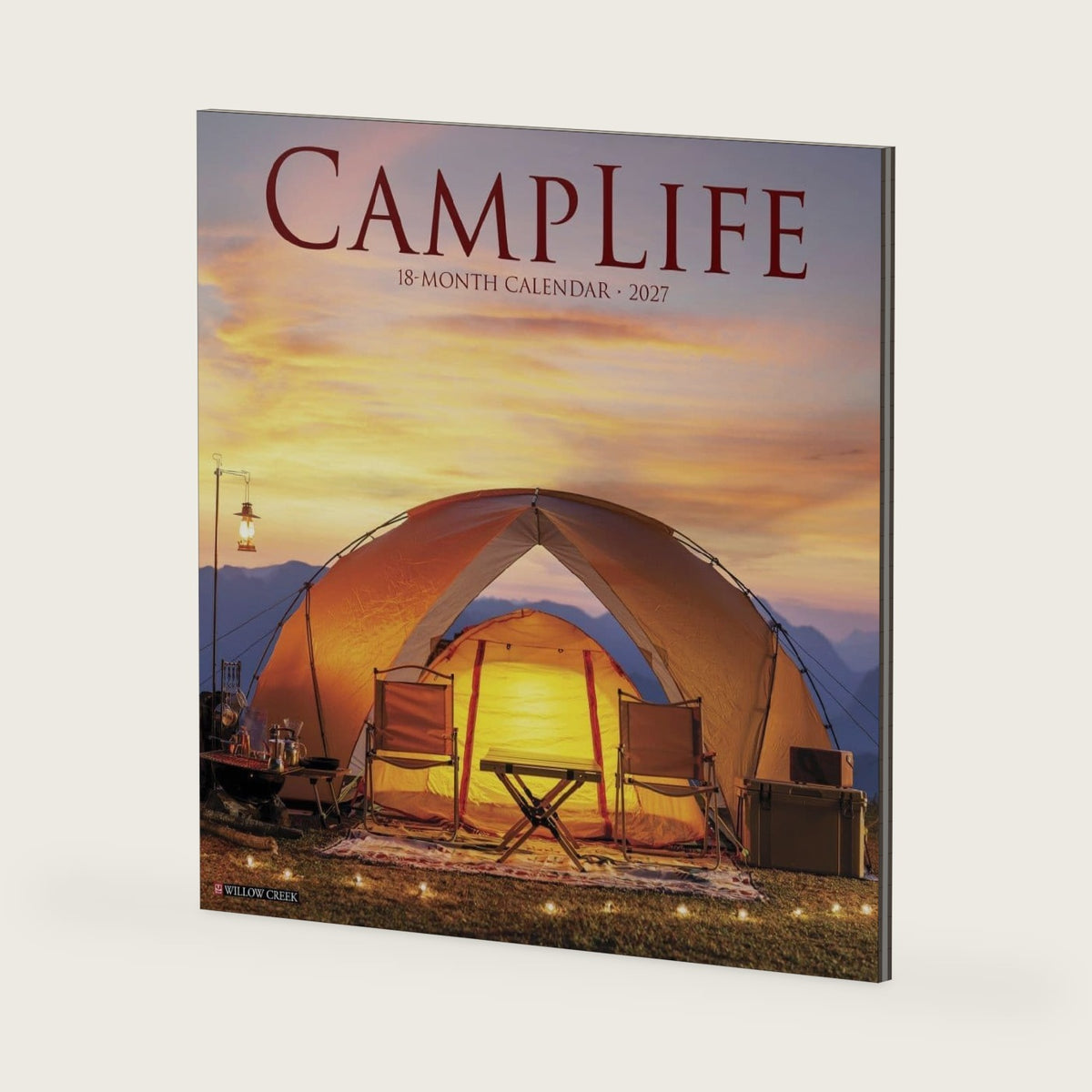 Willow Creek Press, Camp Life 2027 Wall Calendar