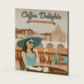Willow Creek Press, Coffee Delights Classic Travel Posters 2027 Wall Calendar