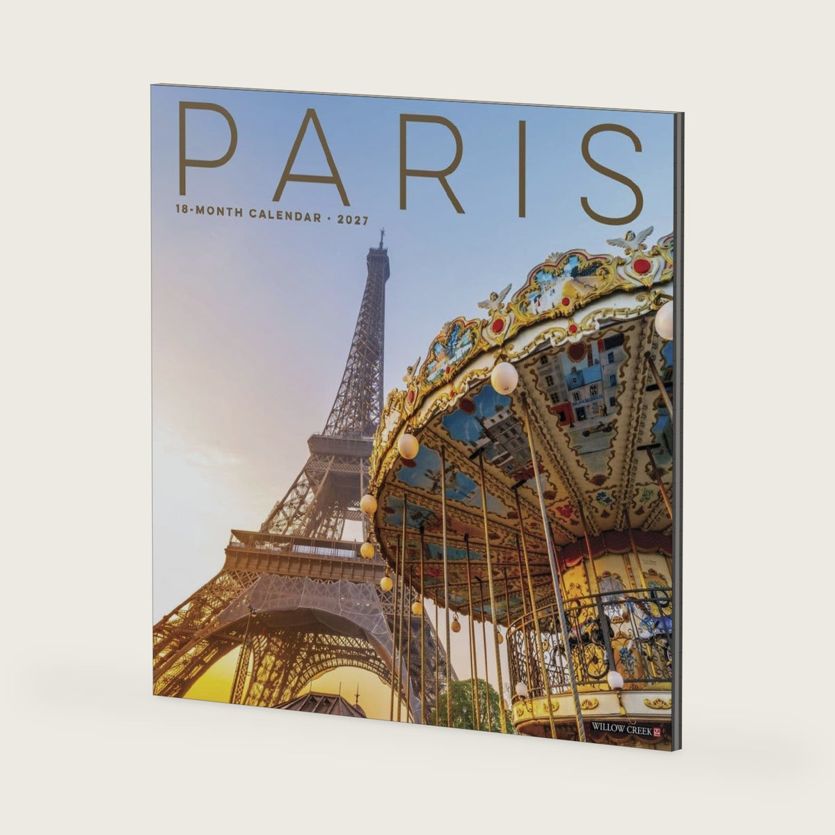 Willow Creek Press, Paris 2027 Wall Calendar