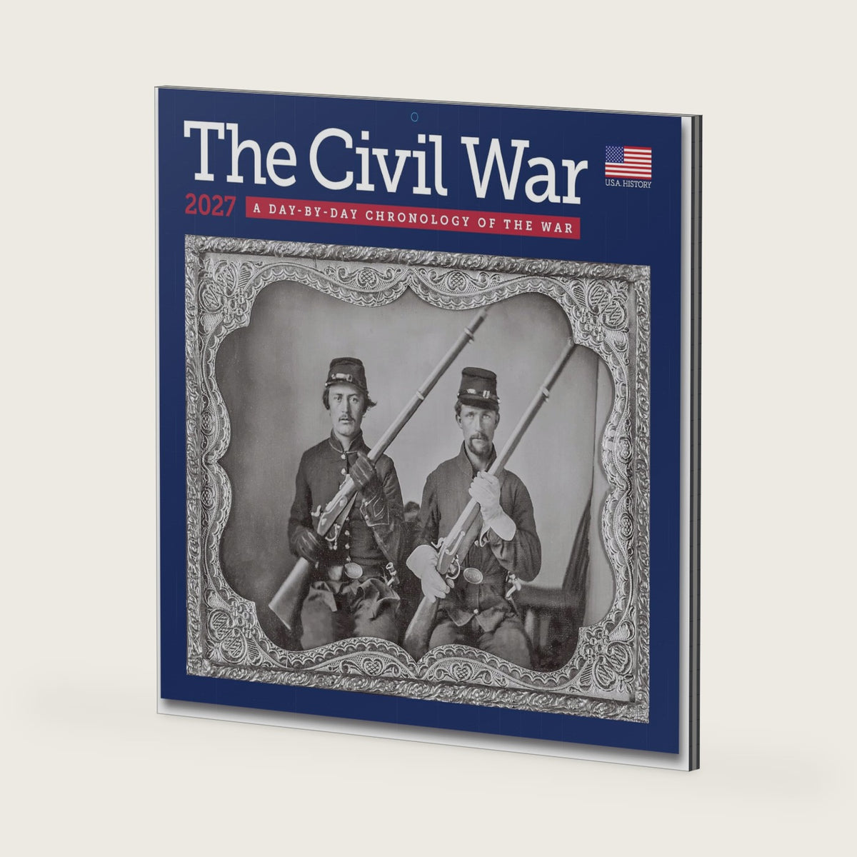 Civil War Day-by-Day Chronology Wall Calendar, Monthly January–December 12" x 12" (2027)