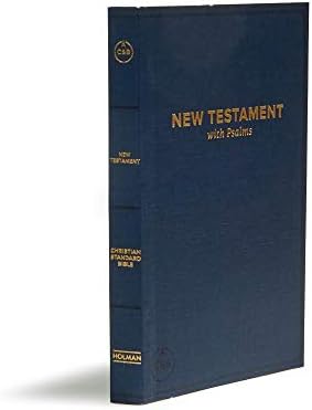 CSB Pocket New Testament With Psalms-Navy Softcover by CSB Bibles by Holman