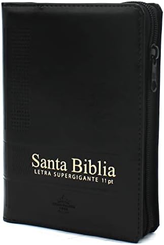 Biblia RVR 1960 Letra Grande 11pt, Palabras de Jesús en Rojo, con concordancia (Spanish Edition) (Spanish and Chinese Edition)