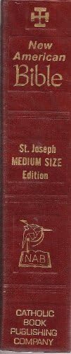 New American Bible, Saint Joseph Medium Size Edition, Illustrated, Leatherbound (Translated from the Original Languages with Critical Use of All the Ancient Sources, Including the Revised New Testament)