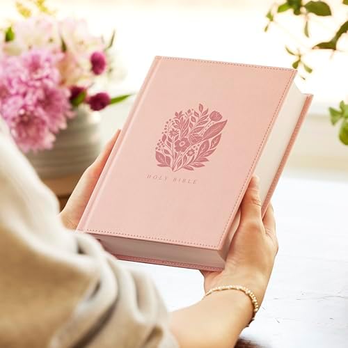RSV2CE Catholic Bible, Journal Edition, Pink Cloth over Board, Comfort Print by Catholic Bible Press