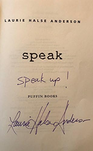 Speak by Laurie Halse Anderson
