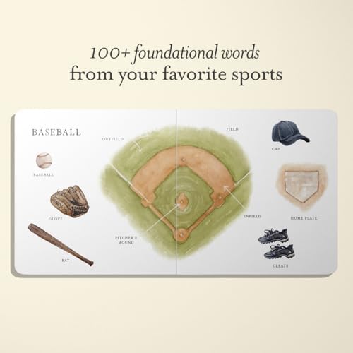 Our Big Book of Sports: A Collection of 100+ Foundational Words for Future Athletes (Tabitha Paige Children's Book Series) by Tabitha Paige MS CCC-SLP