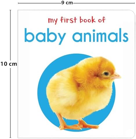 My First Book of Baby Animals: First Board Book by Wonder House Books