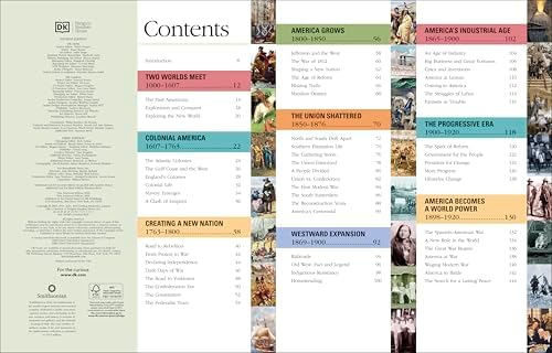 American History: A Visual Encyclopedia of United States History (DK Children's Visual Encyclopedias) by DK