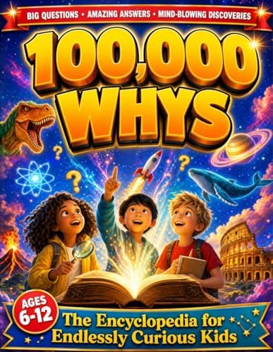 100,000 Whys - The Encyclopedia for Endlessly Curious Kids: Big Questions and Amazing Answers About Science, Space, Animals, History, and Everything Kids Want to Know (Ages 6–12) by Oliver Everwood