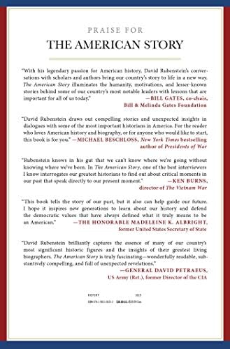 The American Story: Conversations with Master Historians (Gift for History Buffs) by David M. Rubenstein