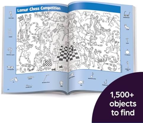 Jumbo Book of Hidden Pictures: Puzzle Activity Book for Kids Packed with More than 200 Hidden Pictures and Funny Seek and Find Challenges for Ages 6 and Up (Highlights Jumbo Books & Pads) by Highlights
