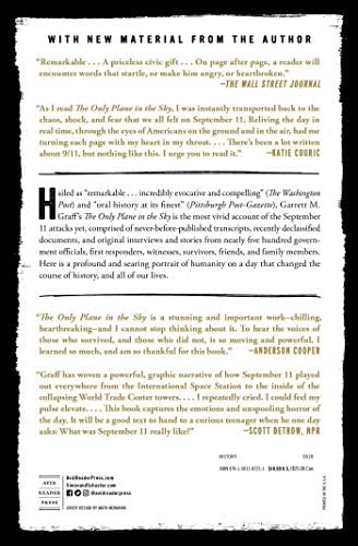 Only Plane in the Sky: An Oral History of 9/11 by Garrett M. Graff