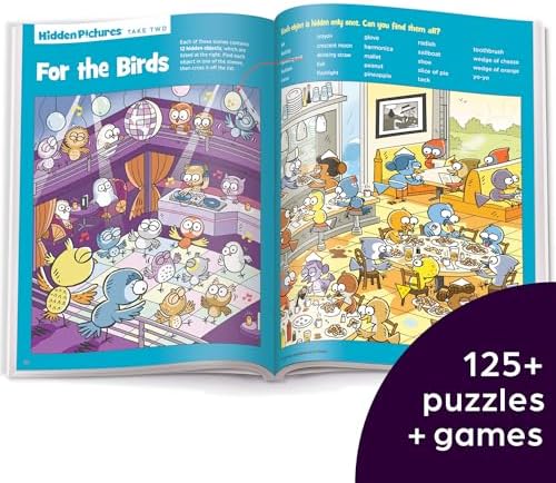 Ultimate Puzzle Challenge!: 125+ Brain Games for Kids, Mazes, Brain Teasers, Word Searches, Crossword Puzzles, Sudoku, Logic Puzzles and More, Kids Activity Book (Highlights Jumbo Books & Pads) by Highlights