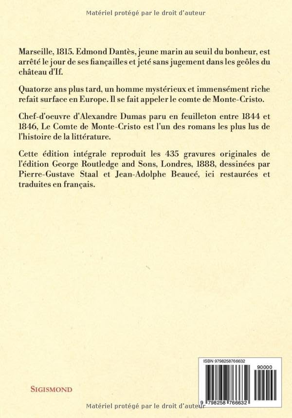 Le Comte de Monte-Cristo : Édition intégrale illustrée (French Edition) by Alexandre Dumas
