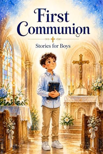 First Communion For Boys: A Meaningful Gift of Faith, Engaging Stories and Reflection Questions That Help Boys Understand First Communion, and Connect ... Like Kindness, Gratitude, and Friendship by Kite Editions