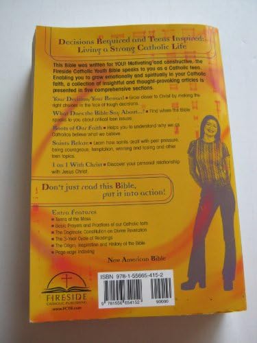 Fireside Catholic Youth Bible: New American Bible by Na