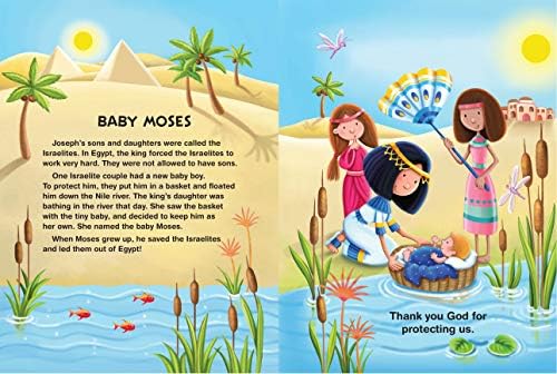 My First Book of Bible Stories - Children's Padded Board Book - Religious Stories by Little Hippo Books
