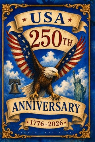 USA 250th Anniversary: A Patriotic Journey Through 250 Years of American History, from the Declaration of Independence and American Revolution to the Constitution, Civil War, and Beyond by Samuel Whitmore