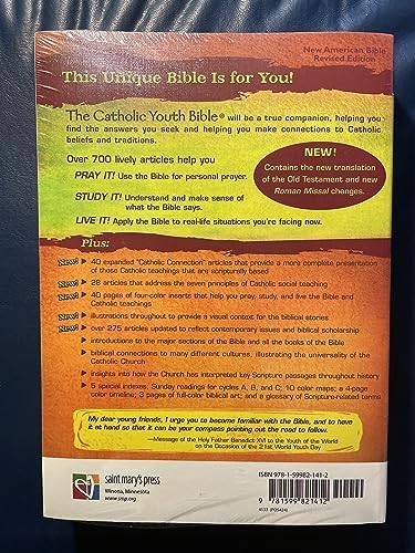 The Catholic Youth Bible,Third Edition, NABRE: New American Bible Revised Edition by Saint Mary's Press
