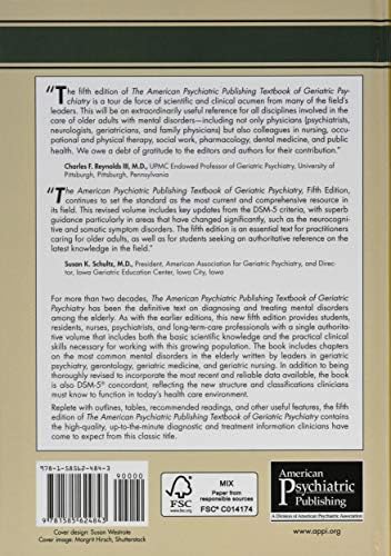 The American Psychiatric Publishing Textbook of Geriatric Psychiatry by M.d. Steffens, David C.