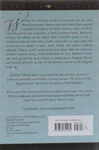 Robinson Crusoe by Daniel Defoe