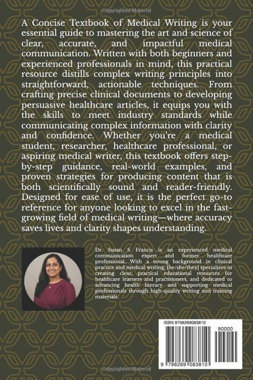 A Concise Textbook of Medical Writing by Dr Susan S Francis