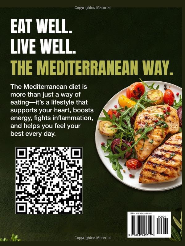 Mediterranean Diet Cookbook for Beginners: 2000+ Days of Super Easy & Delicious Recipes with a 30-Day Meal Plan – All Ready in 30 Minutes or Less for Busy People Who Want to Eat Healthy by Andrew Moore