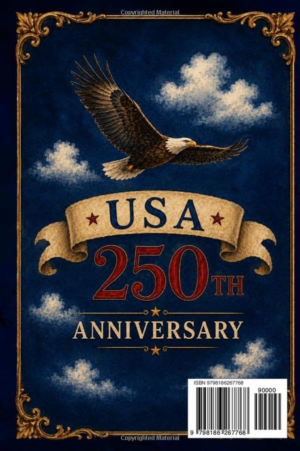USA 250th Anniversary: A Patriotic Journey Through 250 Years of American History, from the Declaration of Independence and American Revolution to the Constitution, Civil War, and Beyond by Samuel Whitmore