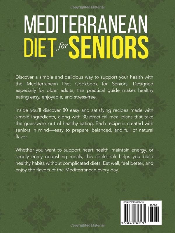 Mediterranean Diet Cookbook for Beginners – Healthy Eating Cook Books with Easy Mediterranean Diet Meal Plan – Easy Recipes and Instructions – Ideal Cookbook for Seniors, Weight Management by MR . Saad
