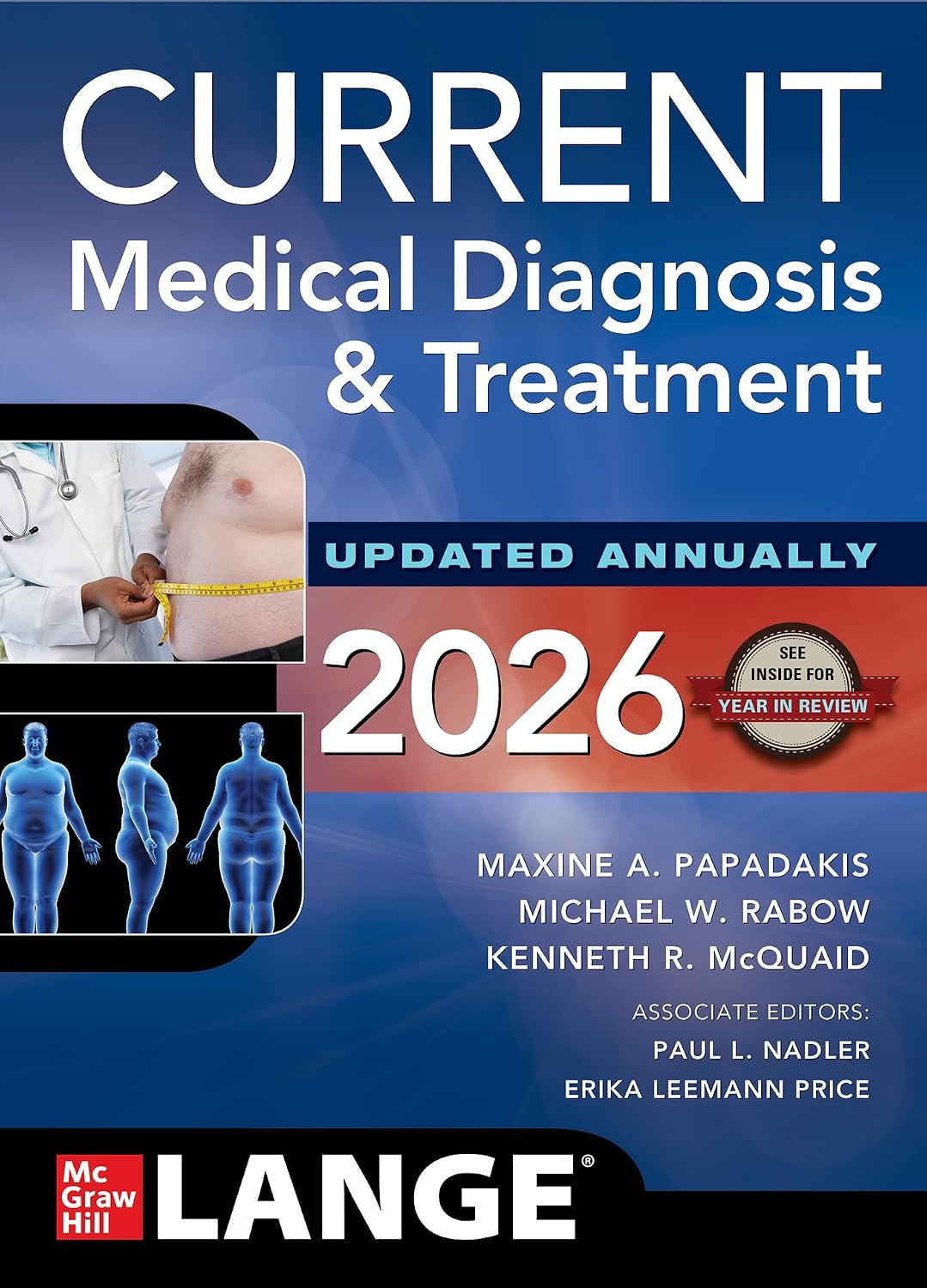 CURRENT Medical Diagnosis & Treatment 2026 by Maxine A. Papadakis