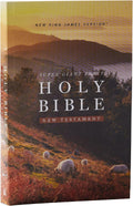 NKJV Super Giant Print New Testament, Softcover, Red Letter, Comfort Print by Thomas Nelson