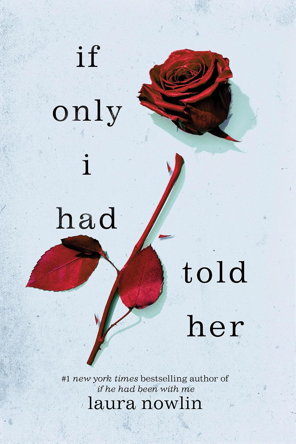If Only I Had Told Her: A Heartbreaking Romance of First Love and Loss by Laura Nowlin