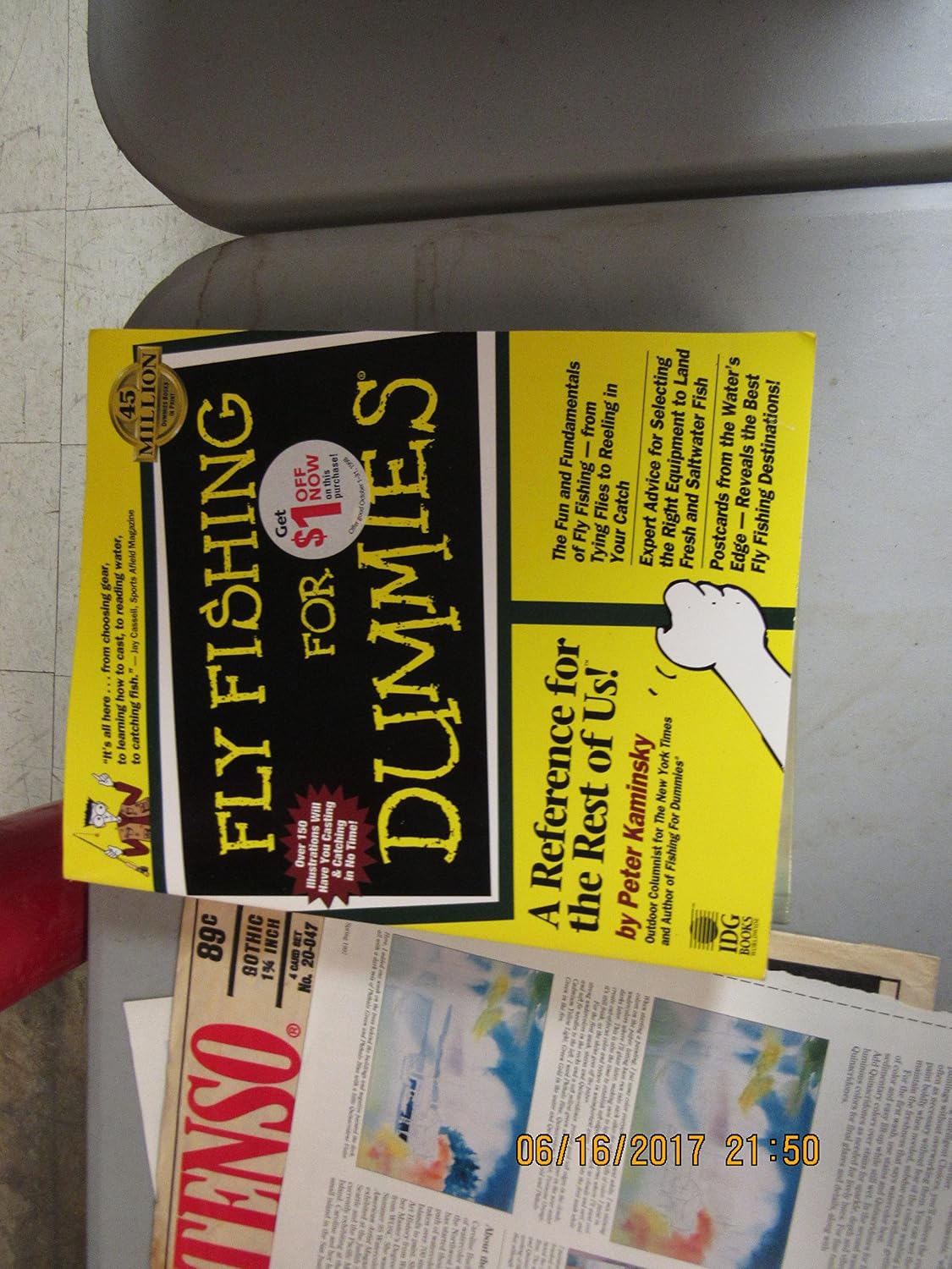 Fly Fishing for Dummies by Peter Kaminsky