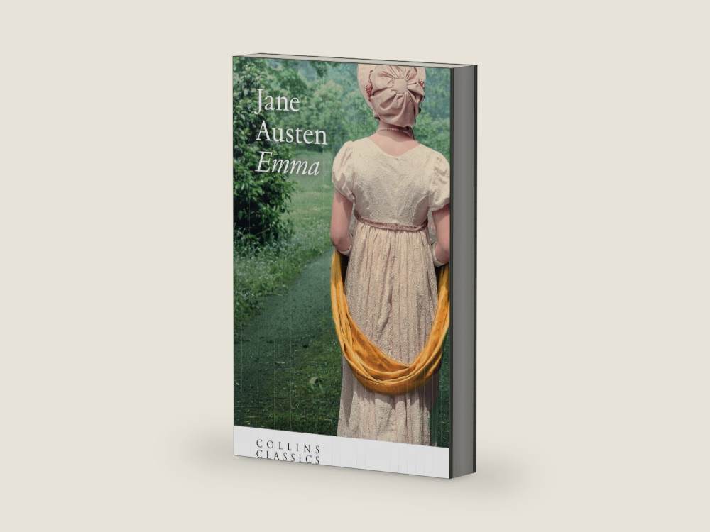 Emma: An essential, best-loved classic (Collins Classics) by Jane Austen | barcode:9780007350780 | source:9780007350780-right-three-quarter.jpg