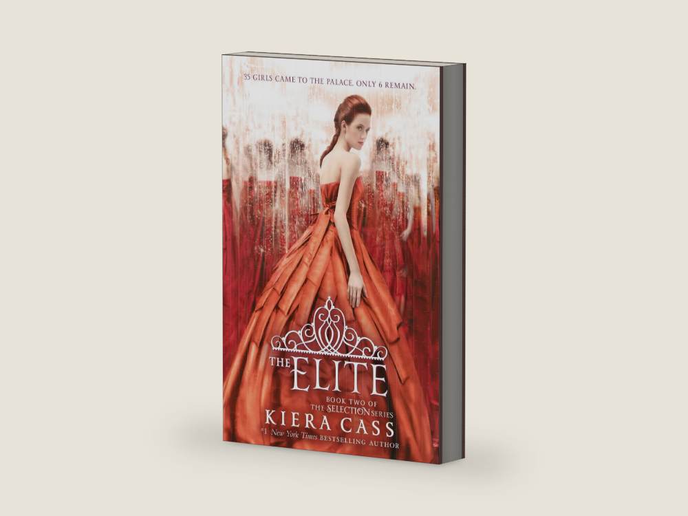 The Elite: A Captivating Royal Romance of Palace Intrigue, Fierce Competition, and a Daring Love Triangle (The Selection, 2) by Kiera Cass | barcode:9780062059970 | source:9780062059970-right-three-quarter.jpg