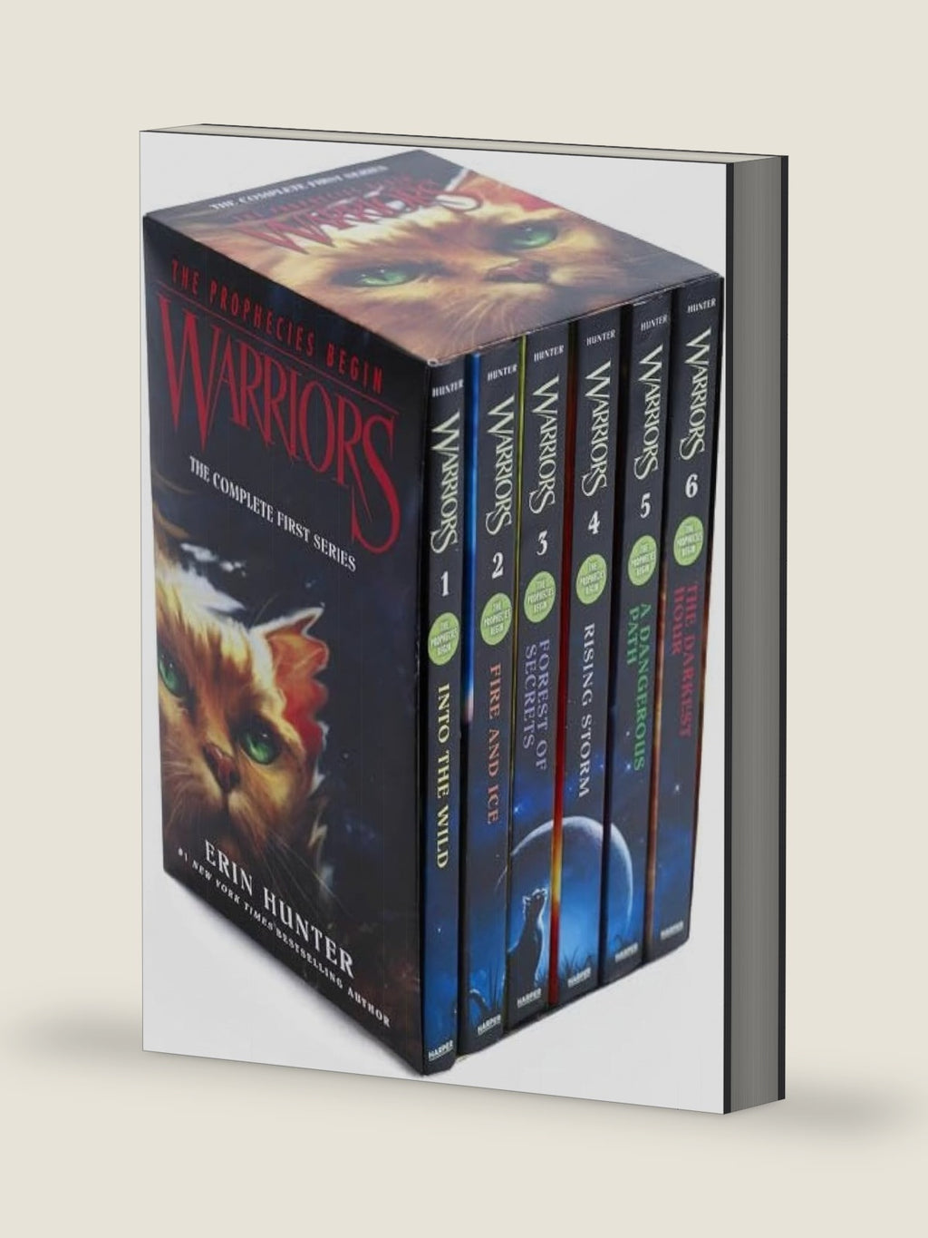 Warriors Box Set: Volumes 1 to 6: The Complete First Series (Warriors: The Prophecies Begin) by Erin Hunter