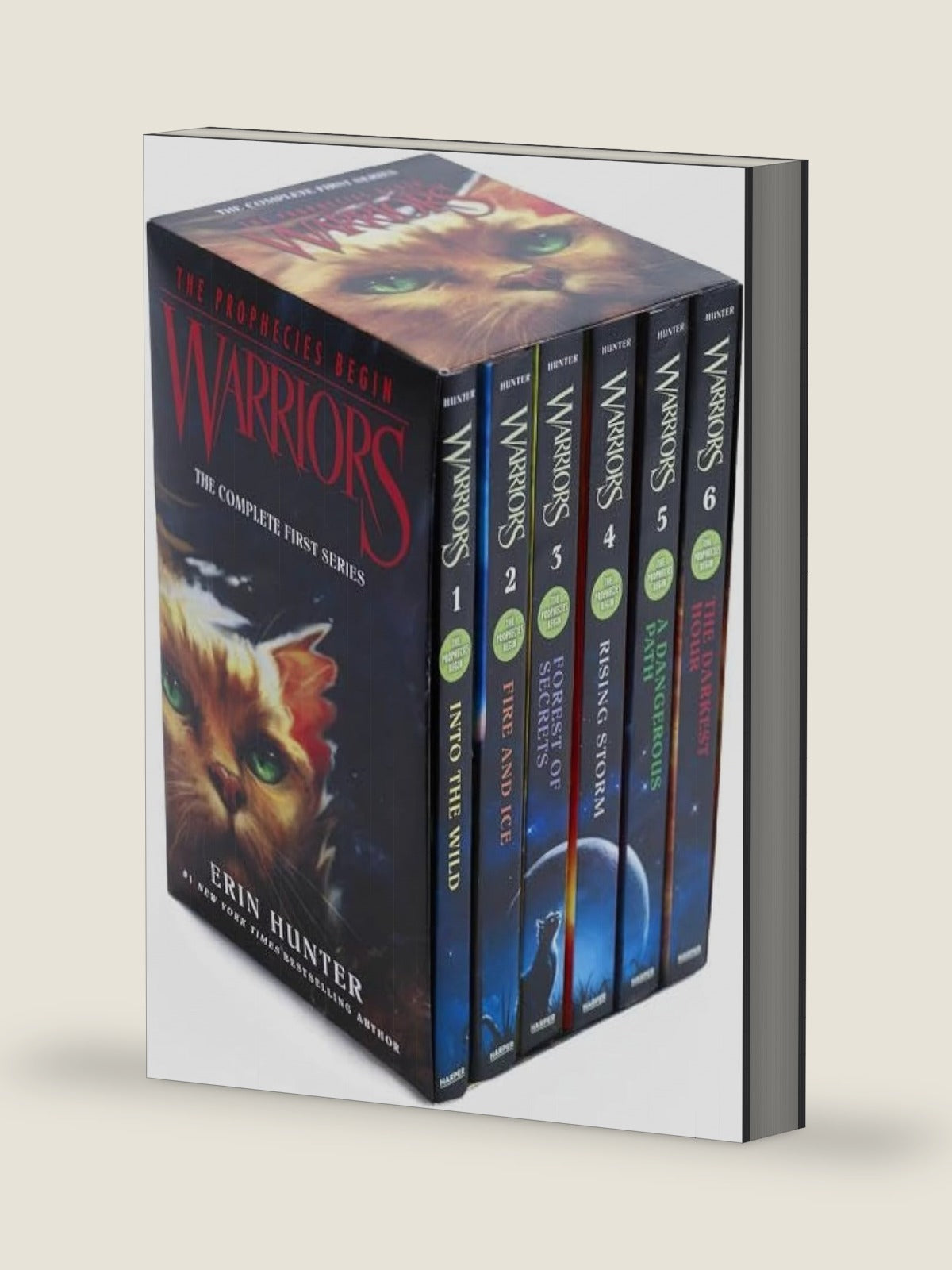 Warriors Box Set: Volumes 1 to 6: The Complete First Series (Warriors: The Prophecies Begin) by Erin Hunter