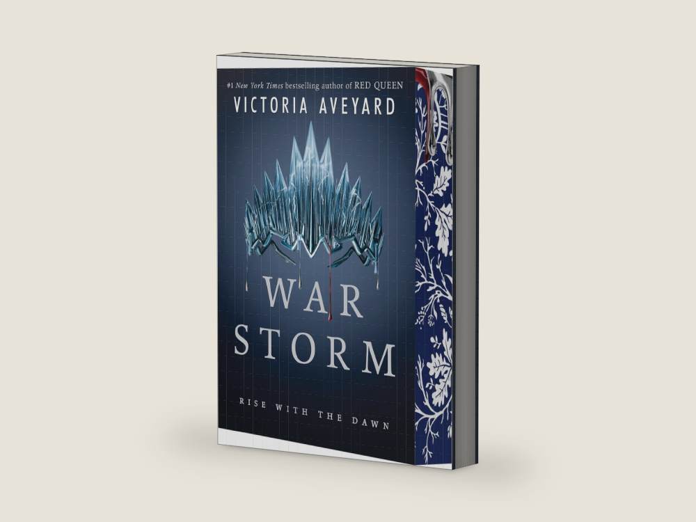 War Storm: A #1 NYT Bestselling YA Epic Fantasy of Revolution and Power (Red Queen, 4) by Victoria Aveyard | barcode:9780062423009 | source:9780062423009-right-three-quarter.jpg