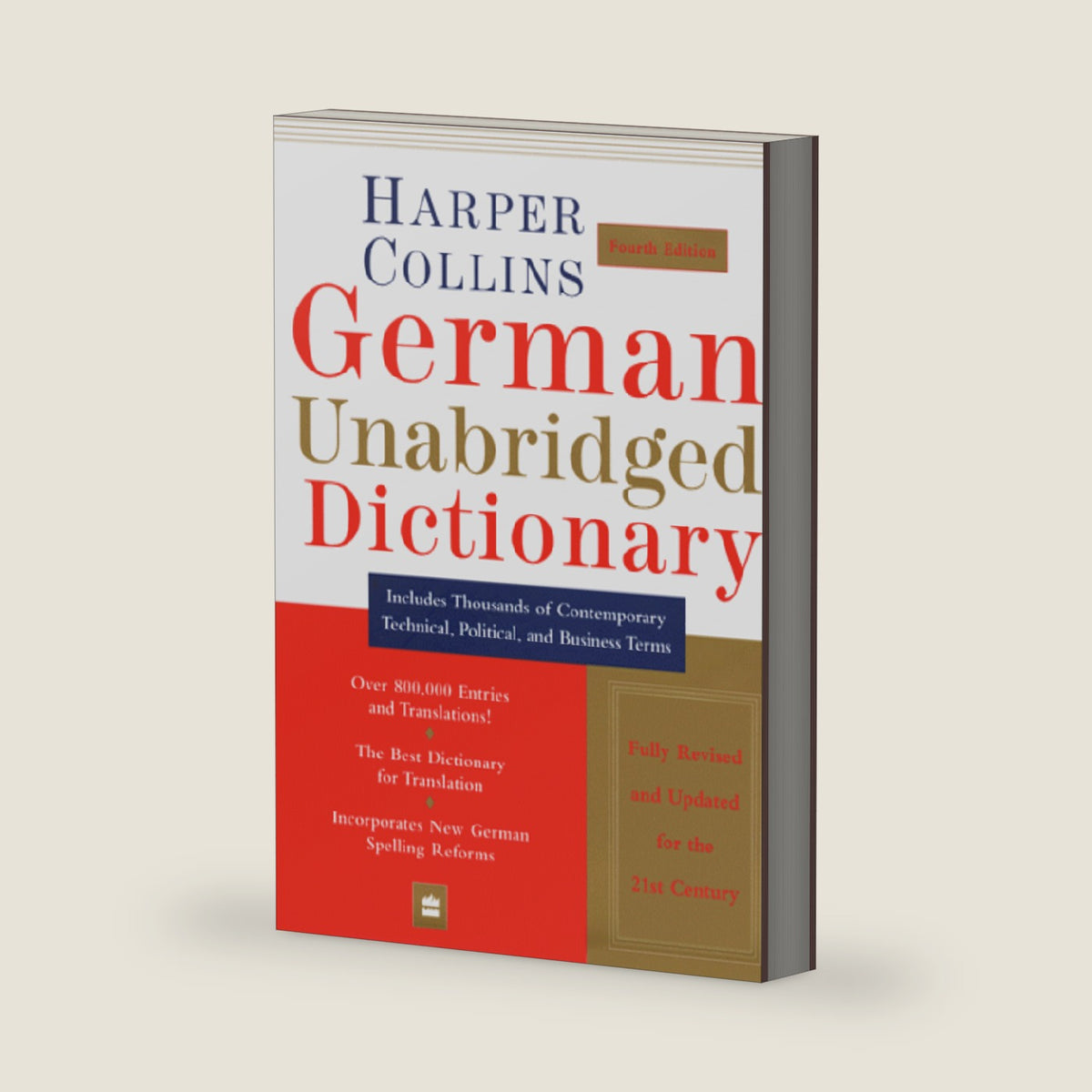 Collins German Unabridged Dictionary, 4th Edition by Peter Terrell