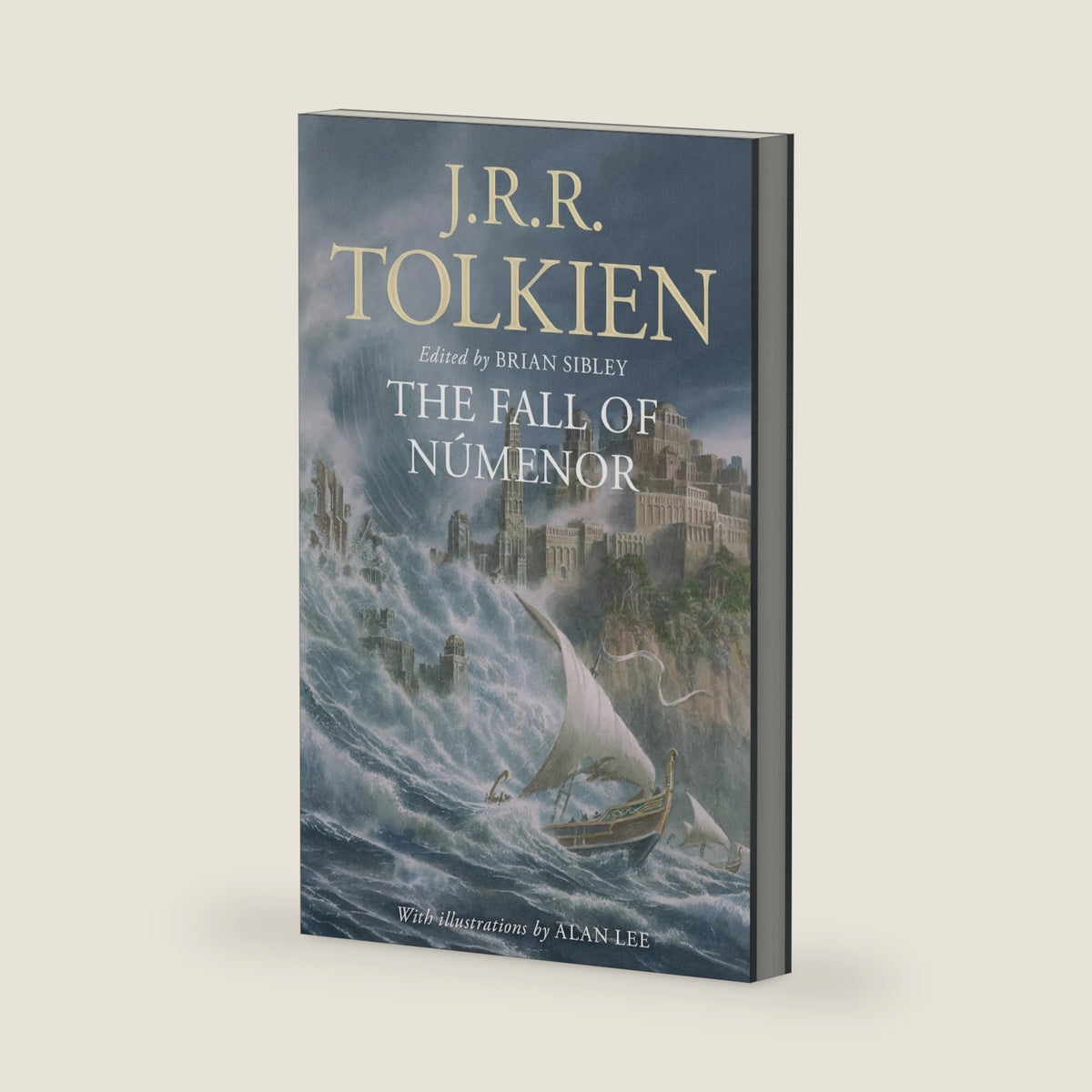 The Fall of Númenor: And Other Tales from the Second Age of Middle-earth – Discover the Epic Fantasy Origins of the Rings of Power and Sauron (Tolkien Illustrated Editions) by J. R. R. Tolkien