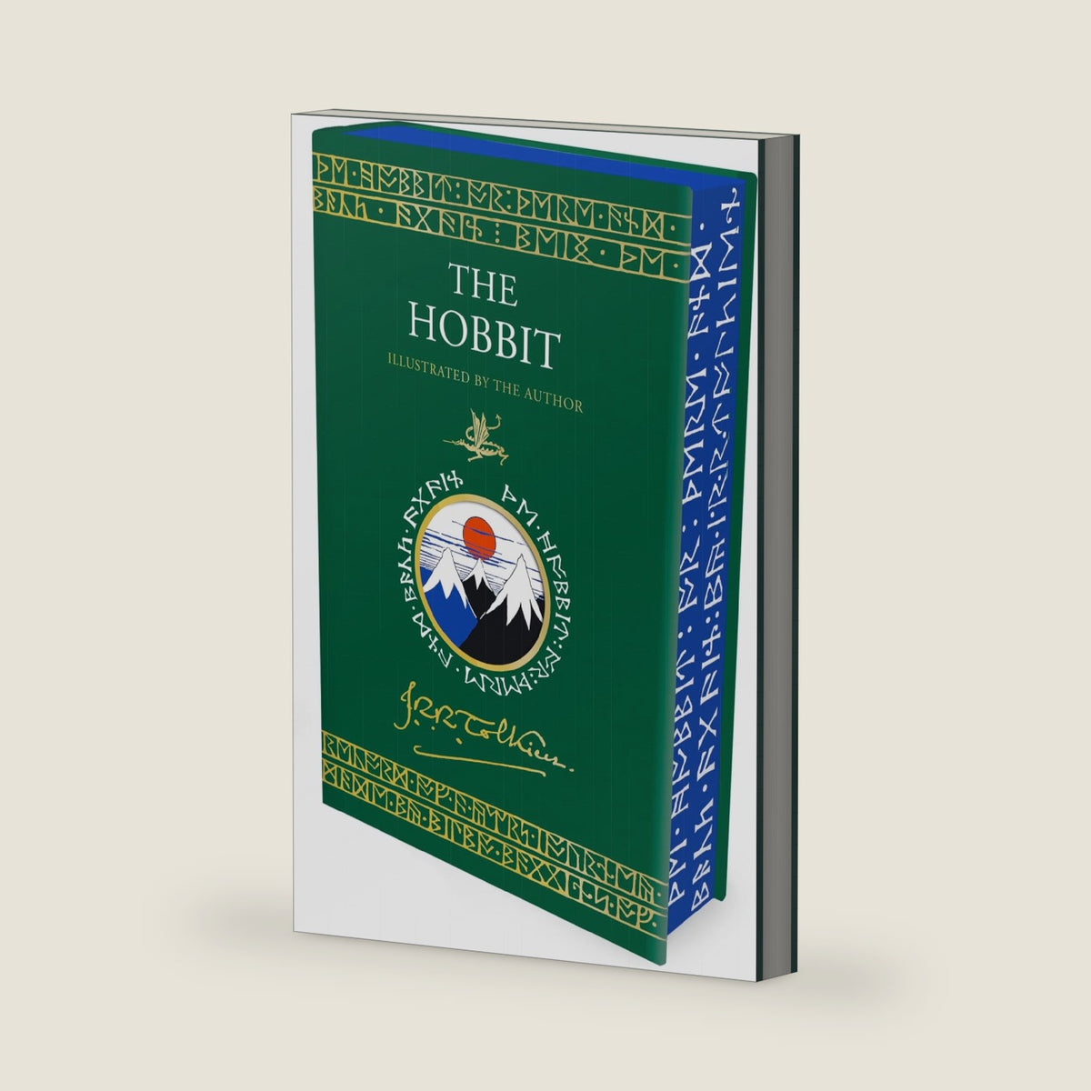 The Hobbit Illustrated by the Author: A Special Edition of the Fantasy Classic Featuring Sprayed Edges (Tolkien Illustrated Editions, 4) by J. R. R. Tolkien
