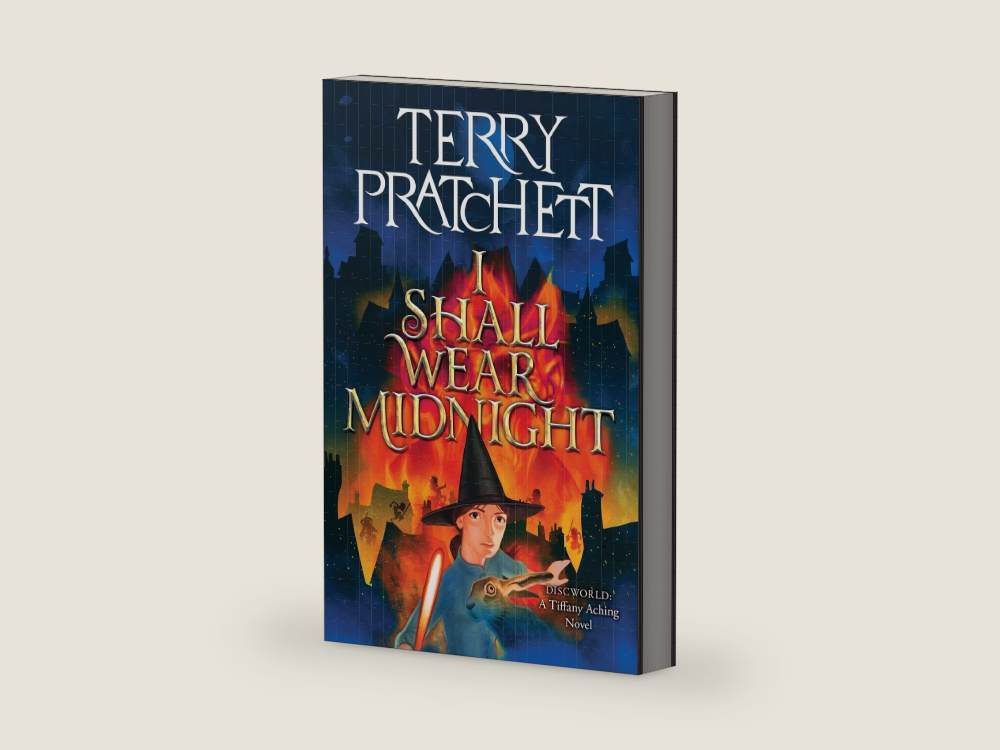 I Shall Wear Midnight: A Novel of Discworld (Tiffany Aching, 4) by Terry Pratchett | barcode:9780063442191 | source:9780063442191-right-three-quarter.jpg