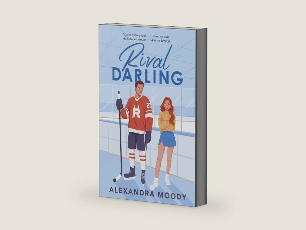Rival Darling: A Charming YA Wholesome Romance Featuring Rival Hockey Players, Fake Dating, and Unexpected Love (The Darling Devils, 1) by Alexandra Moody | barcode:9780063457423 | source:9780063457423.jpg