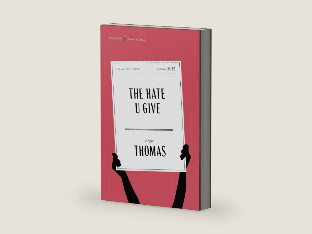 The Hate U Give American Classics Edition: A Special Edition of the Award-Winning YA Novel (Ages 14+), in Celebration of America’s 250th Anniversary (HarperCollins American Classics, 4) by Angie Thomas | barcode:9780063481169 | source:9780063481169-right-three-quarter.jpg
