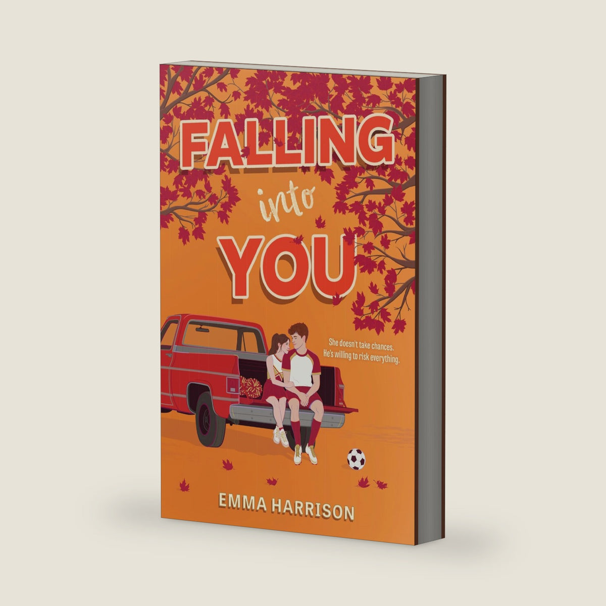 Falling Into You: An Autumnal Young Adult Opposites Attract Romance about Cheerleading by Emma Harrison