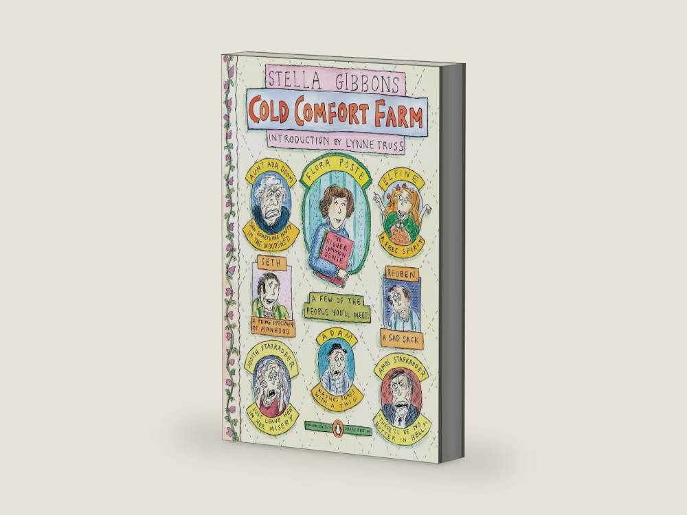 Cold Comfort Farm (Penguin Classics Deluxe Edition) by Stella Gibbons | barcode:9780143039594 | source:9780143039594-right-three-quarter.jpg