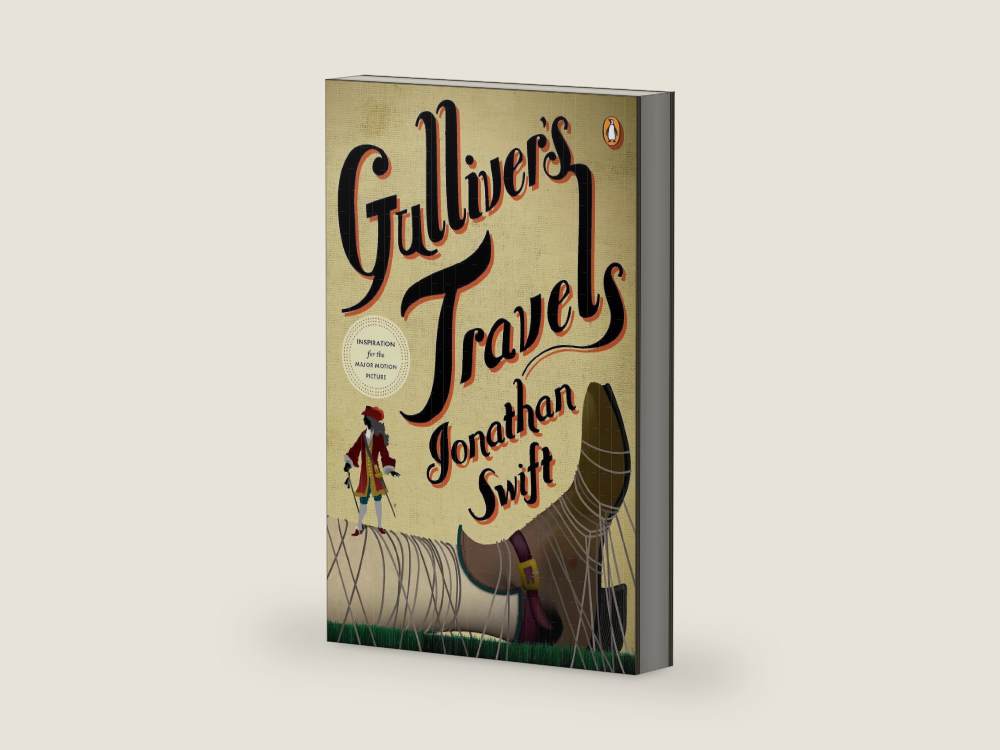 Gulliver's Travels by Jonathan Swift | barcode:9780143119111 | source:9780143119111-right-three-quarter.jpg