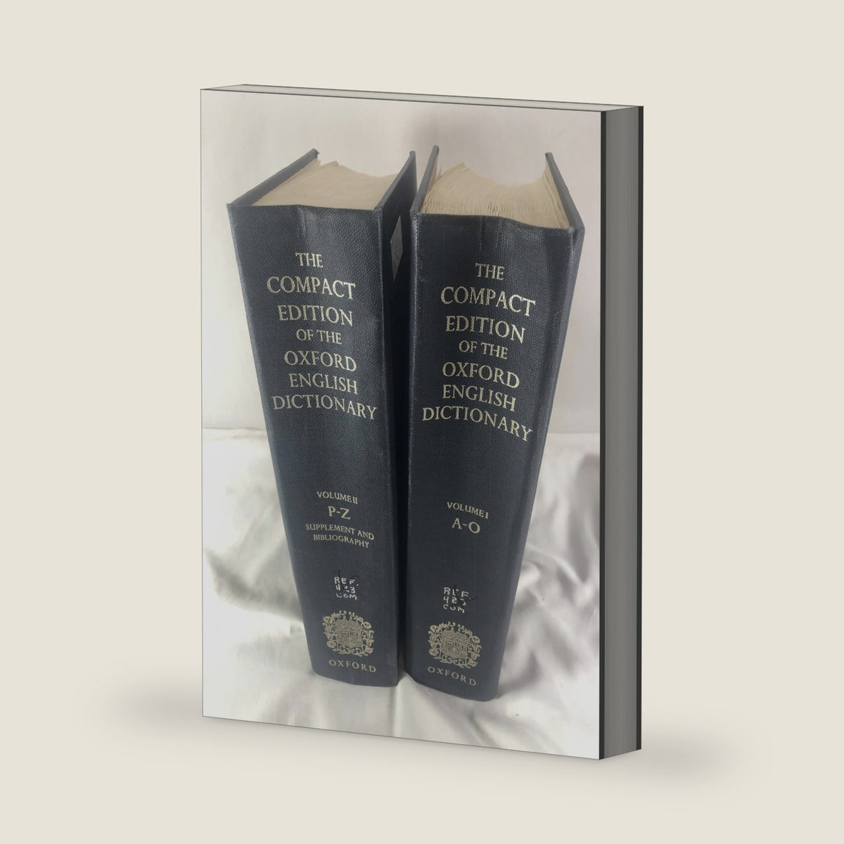 The Compact Edition of the Oxford English Dictionary (2 Volume Set) by J. A. H. Murray
